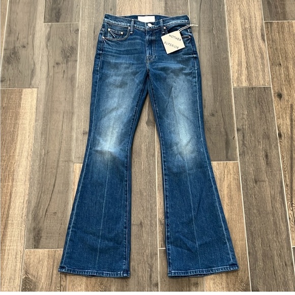 NWT Mother Superior The Weekender Jeans It's A Small World Size 26 - Picture 5 of 9